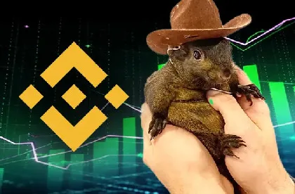 Binance Lists Solana Memecoins ACT and PNUT Today.