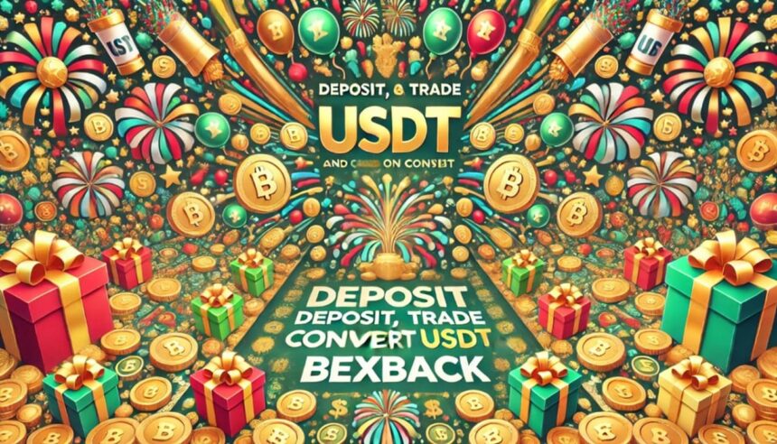 Keep trading USDT on the BexBack exchange and receive a 100% bonus on your deposits