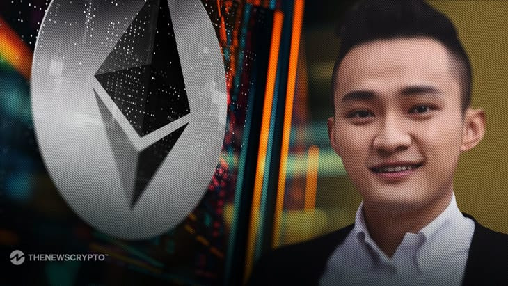 Justin Sun Deposits $119.7M in ETH to HTX After ETH Surges Past $4K