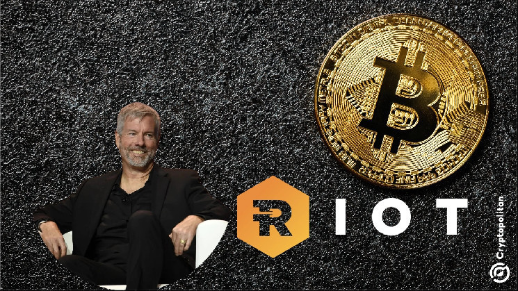 Michael Saylor hails Riot Platforms as a company on the Bitcoin Standard – Here’s why