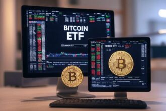 Bitcoin is shining brighter than gold in the ETF market
