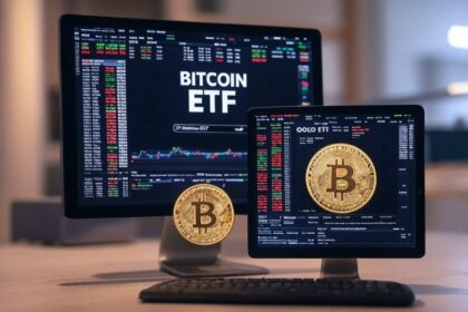 Bitcoin is shining brighter than gold in the ETF market