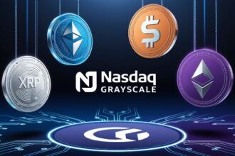 More ETF Applications Flock Markets as Nasdaq and Grayscale's ETF File for XRP, LTC, Solana, and Cardano ETFs