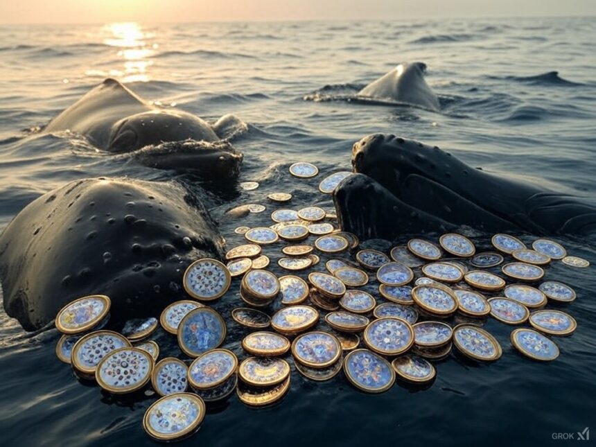 Cardano whales sold for 300 million dollars