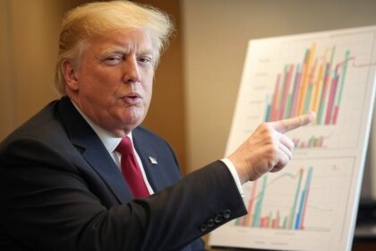 What economic risks does Trump's "war of tariffs" have?