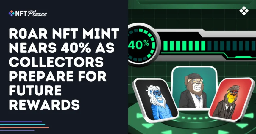 R0AR NFT Mint Nears 40% as Collectors Eye Future Rewards