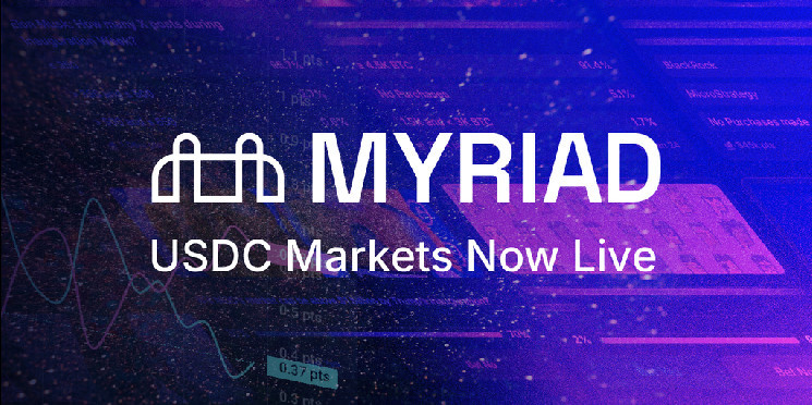 Prediction Market MYRIAD Launches USDC Markets