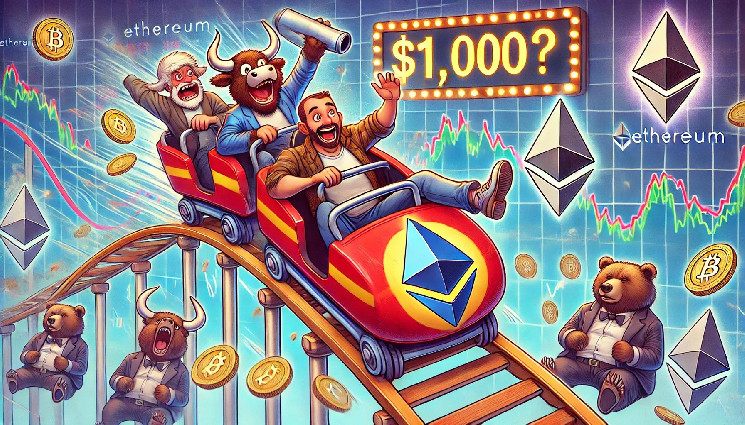 Will Ethereum Price Crash to $1,000 or Is a Rebound Near?