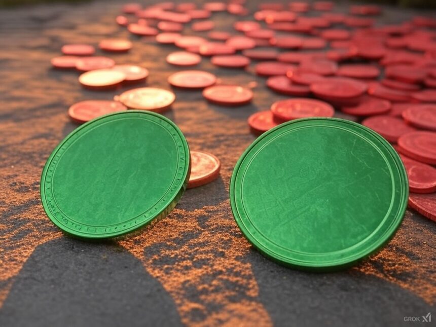 2 cryptocurrencies are standing out in a red week