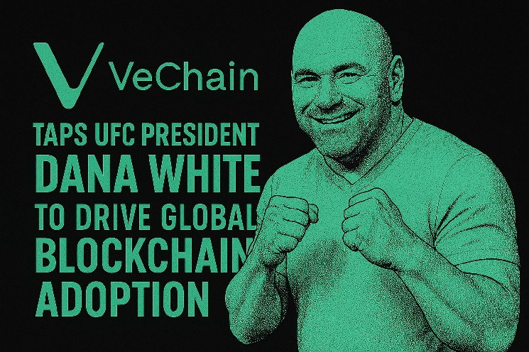 VeChain Taps UFC President Dana White to Drive Global Blockchain Adoption
