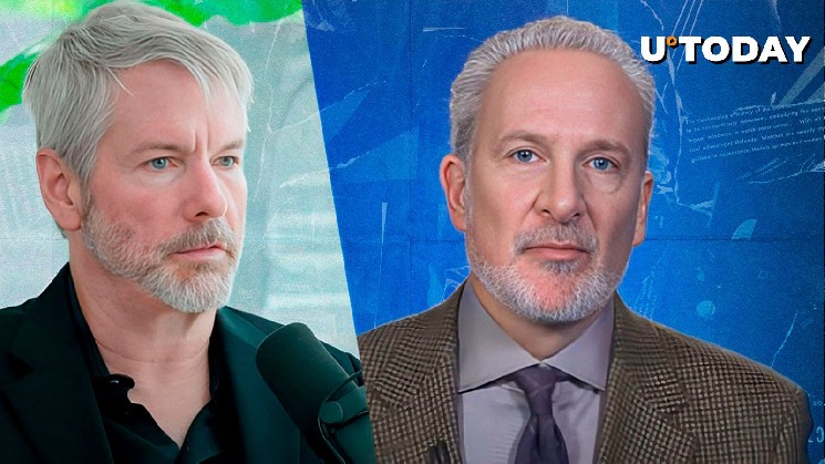 Schiff Slams Saylor's $555 Million Bitcoin Move