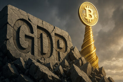 Bitcoin beats falling US GDP growth trend as Q1 data risks stagflationary economy