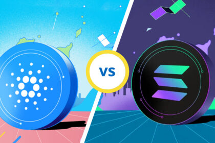 Digital stock market graph with blue upward trend arrow showing technology growth