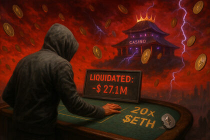 ZKasino scammer’s risky Ethereum trade backfires with $27M loss amid market turmoil