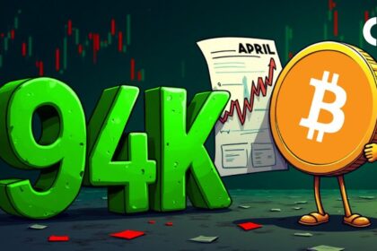 Bitcoin Closes April at $94,181 in S2F Bounce