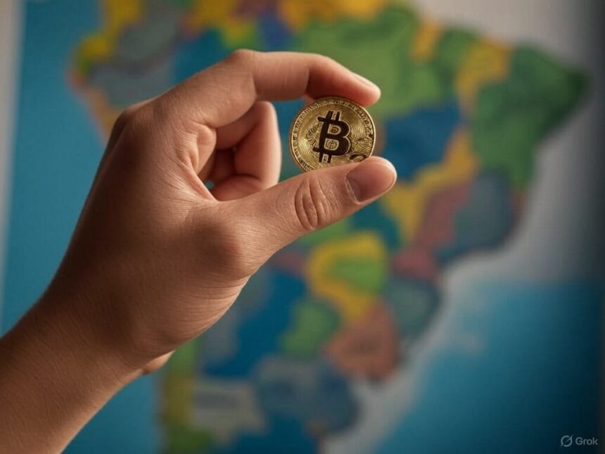 Brazil already has its Microstrategy -style company with Bitcoin