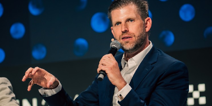 Eric Trump Says 'Woke Cancel Culture' Led Him to Bitcoin, Crypto