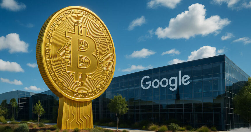 Bitcoin market cap overtakes Google’s $2.1 billion valuation as crypto equities also rise