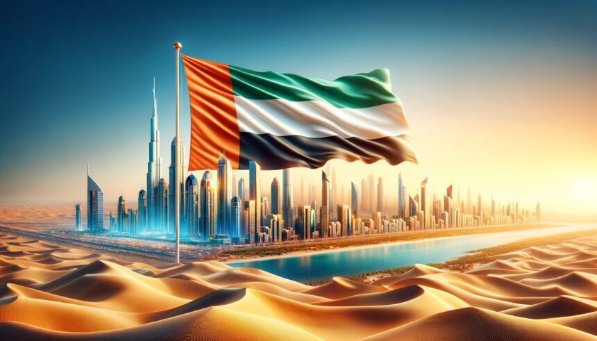 Hand holding cash next to stock market chart showing upward trends