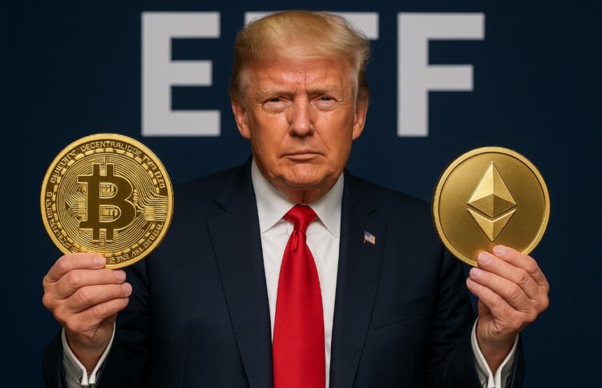Trump company presents a Bitcoin and Ethereum ETF combined