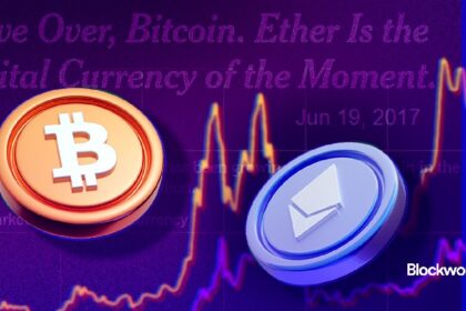 Ethereum was close to flipping Bitcoin in 2017 — then never again