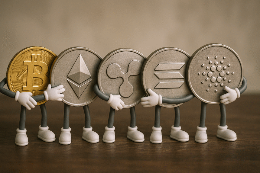 A Bitcoin, Ethereum, XRP, Solana and Cardano ETF was approved