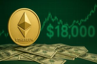 Ethereum could reach USD 18,000 in this cycle, according to analyst