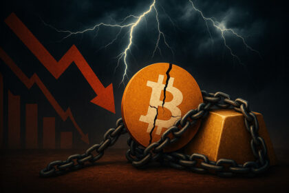 Bitcoin outflows aren’t benefiting gold; both assets feel the pressure