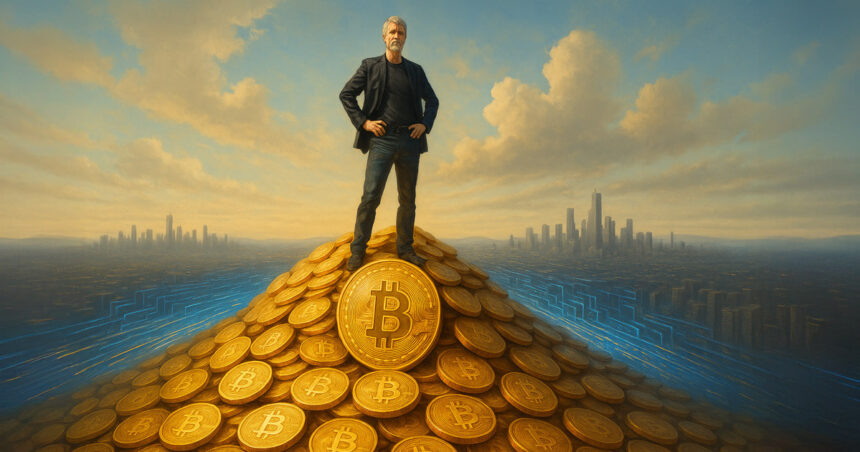 Michael Saylor says owning 628k BTC or 7% of supply is competitive as 160 firms now HODL