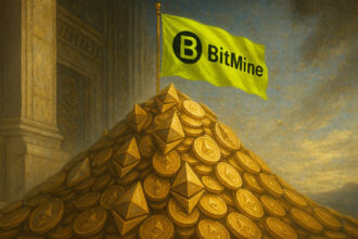BitMine buys 833k ETH in 35 days to leapfrog SharpLink, stunning Wall St with $1.6B trading volume