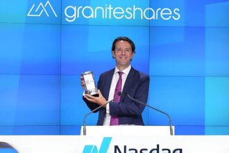 GraniteShares on podium nasdaq