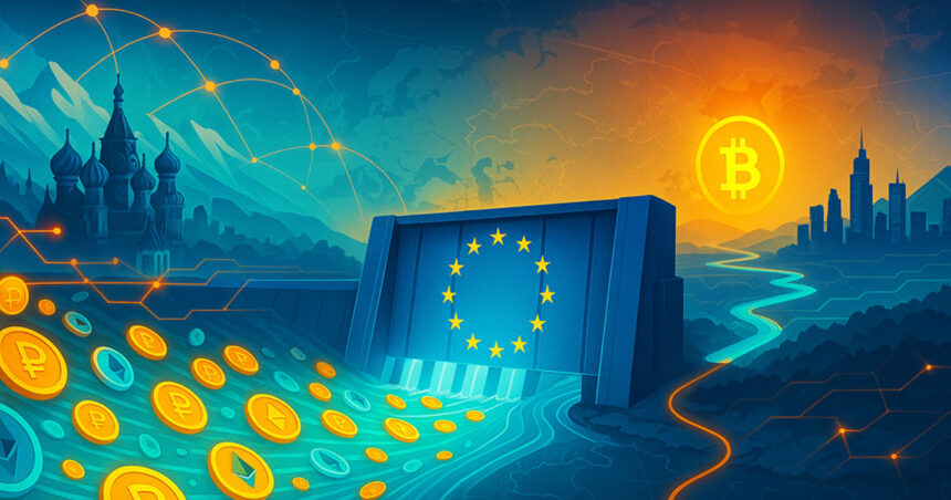 Will EU sanctions choke ruble stablecoin routes into Bitcoin?
