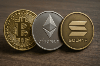 Bitcoin, Ethereum and Solana broke record in traditional markets
