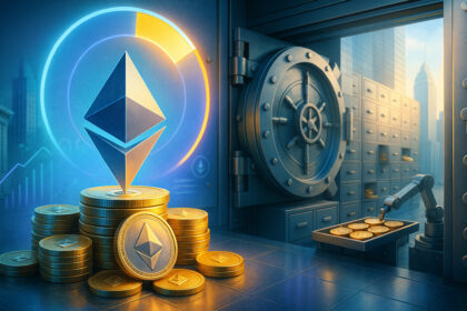 10% of Ethereum now locked in ETFs and treasuries – does ETH supply squeeze follow?