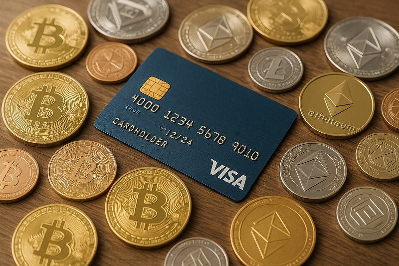 Visa highlights the potential of cryptocurrencies to generate returns