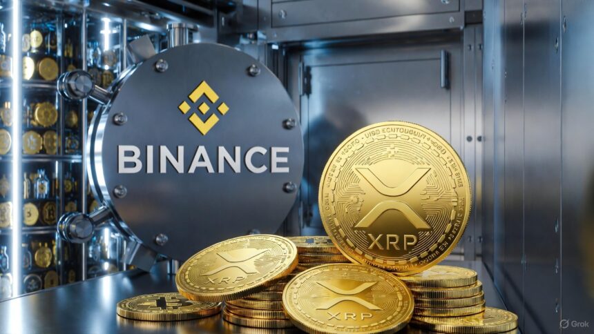XRP reserves on Binance are in free fall