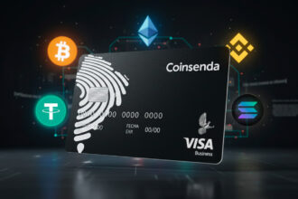 Coinsenda presents its new Visa card in USD and COP