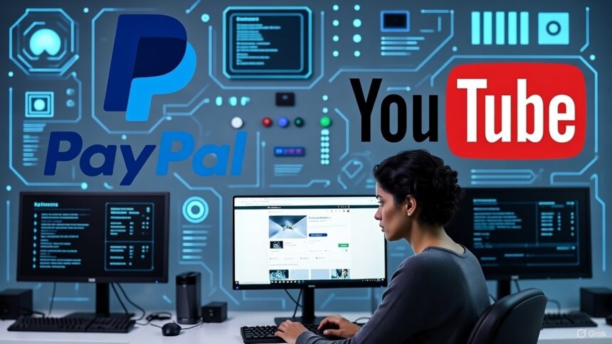 YouTube starts paying with PayPal cryptocurrency