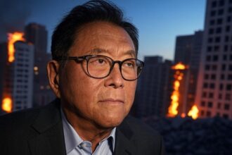 Kiyosaki explains "how to get rich while the world economy collapses"
