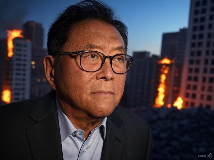 Kiyosaki explains "how to get rich while the world economy collapses"