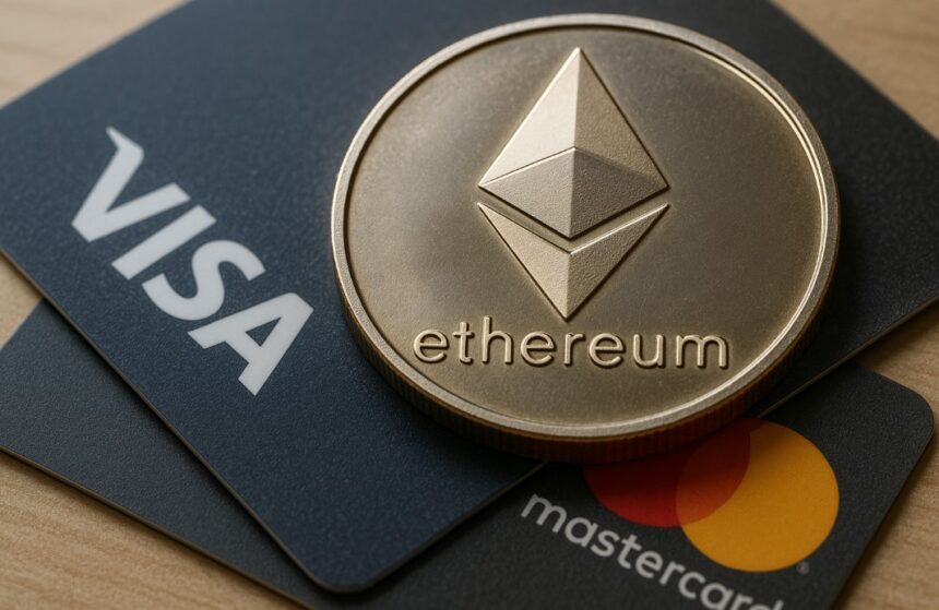 Visa and Mastercard are losing ground to Ethereum