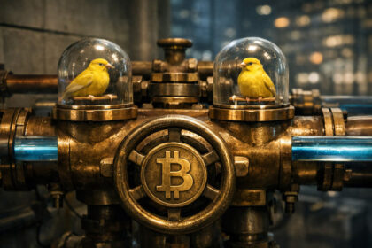 Bitcoin’s coal mine canaries are starting to chirp with specific alarms already signaling a market shift