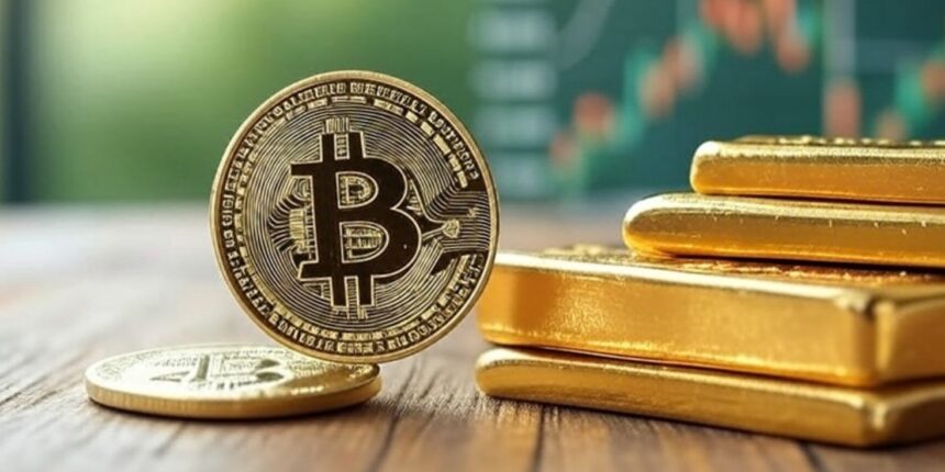 Gold would anticipate a "huge bullish potential for bitcoin"