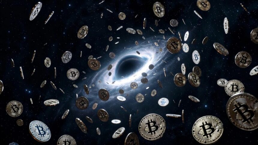 40,000 bitcoin per month fall into the corporate "black hole"