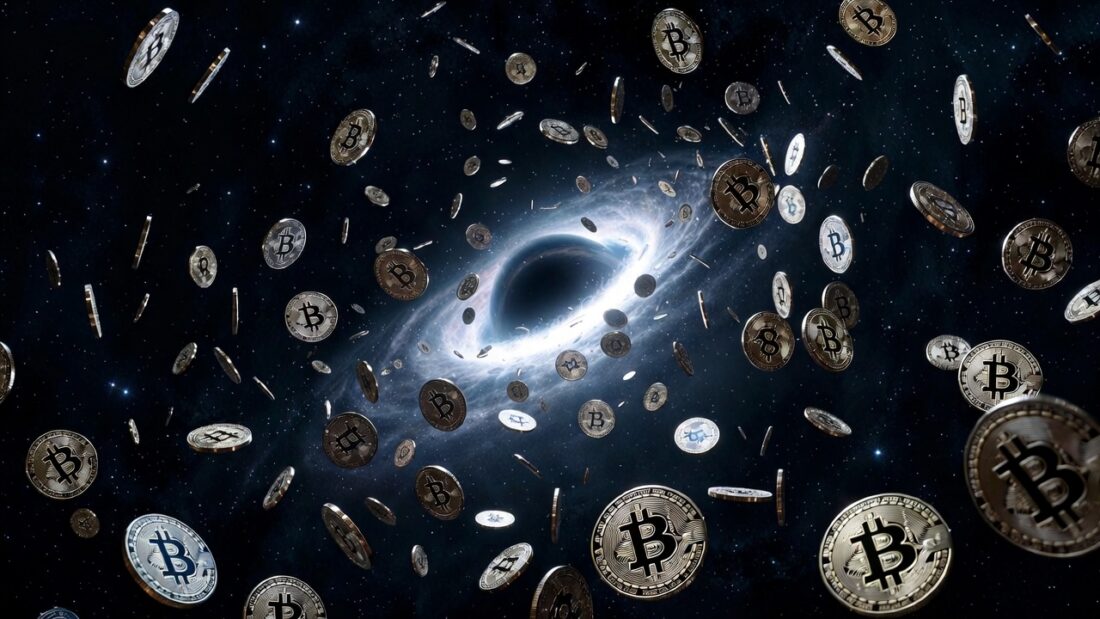 40,000 bitcoin per month fall into the corporate "black hole"