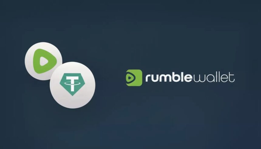 Rumble integrates self-custody wallet for payments in bitcoin and USDT