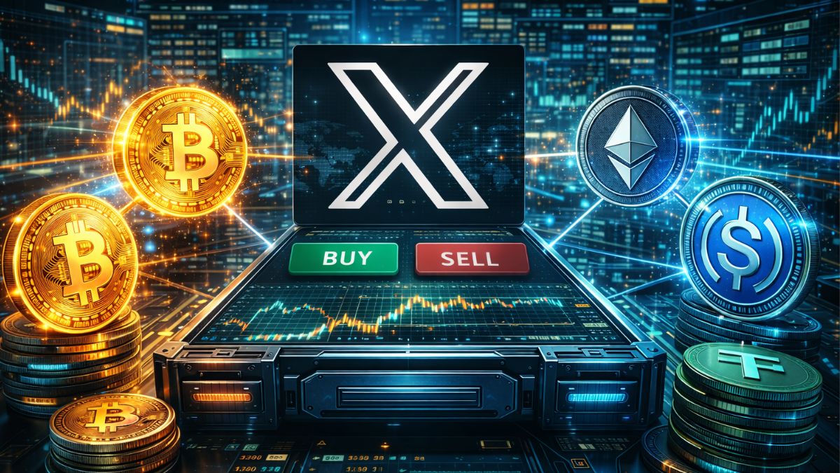 X will launch a function for real-time cryptocurrency trading