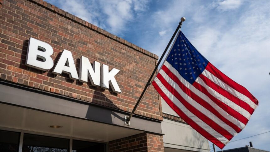 US bankers stand up after meeting with cryptocurrency entrepreneurs