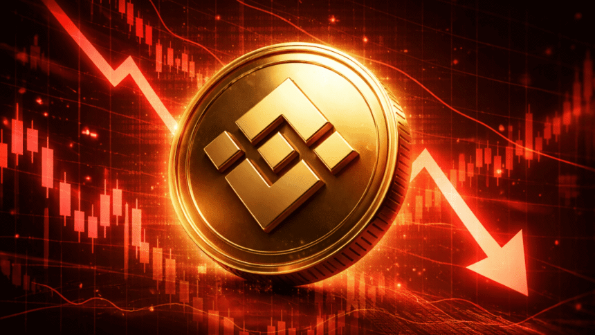 BNB price is suffering from the campaign against Binance