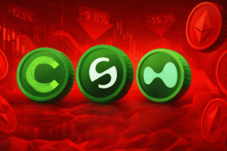 Which 3 cryptocurrencies are best resisting the market decline?